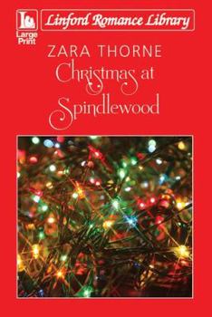 Paperback Christmas at Spindlewood [Large Print] Book