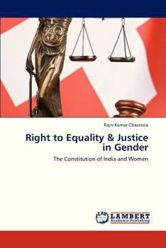 Paperback Right to Equality & Justice in Gender Book