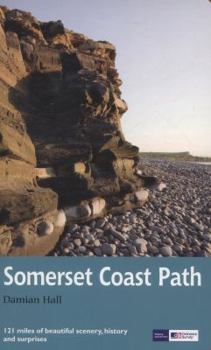 Paperback Somerset Coast Path: National Trail Guide (Trail Guides) Book