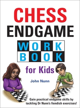 Hardcover Chess Endgame Workbook for Kids Book