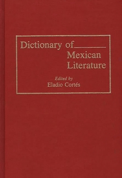 Hardcover Dictionary of Mexican Literature Book