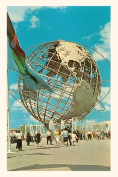 Paperback Vintage Journal Worlds Fair Unisphere Book