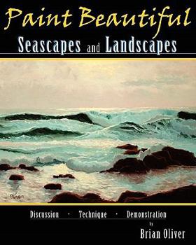 Paperback Paint Beautiful Seascapes and Landscapes Book