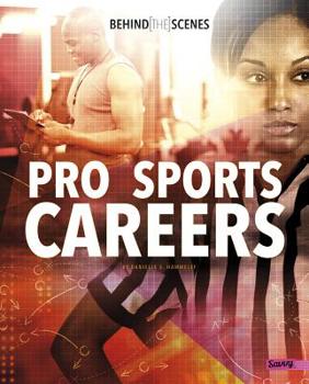 Hardcover Behind-The-Scenes Pro Sports Careers Book