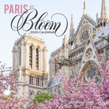 Calendar Paris in Bloom 2020 Wall Calendar Book