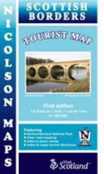 Map Nicolson Tourist Map Scottish Borders Book