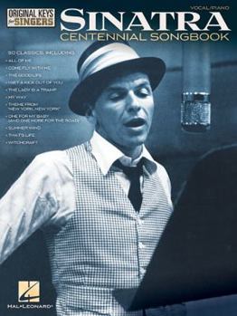 Paperback Frank Sinatra - Centennial Songbook - Original Keys for Singers Book