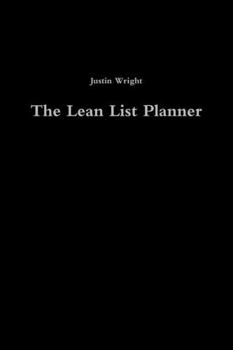 Paperback The Lean List Planner Book
