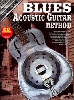 Paperback Blues Acoustic Guitar Method Book