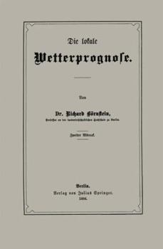 Paperback Die Lokale Wetterprognose [German] Book