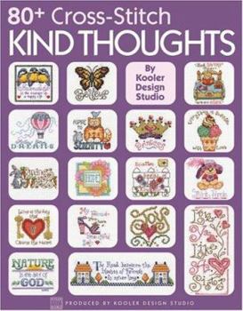 Paperback 80+ Cross-Stitch Kind Thoughts (Leisure Arts) Book