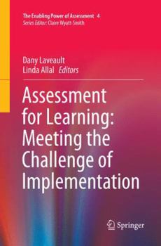 Paperback Assessment for Learning: Meeting the Challenge of Implementation Book