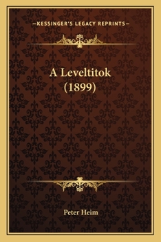 Paperback A Leveltitok (1899) [Hungarian] Book