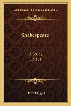 Paperback Shakespeare: A Study (1911) Book