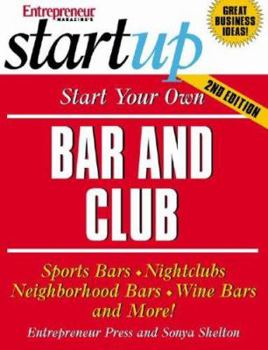 Paperback Start Your Own Bar and Club Book
