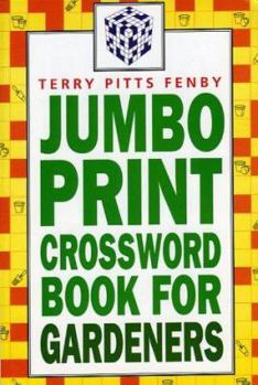 Paperback Jumbo Print Crossword for Gardeners Book
