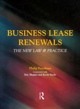 Paperback Business Lease Renewals Book