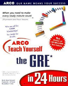 Paperback Teach Yourself the GRE in 24 Hours Book