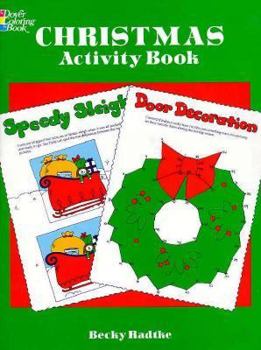 Paperback Christmas Activity Book