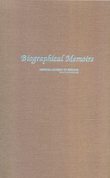 Hardcover Biographical Memoirs: Volume 89 Book