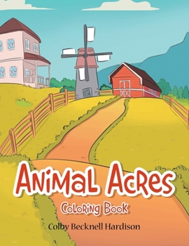 Paperback Animal Acres: Coloring Book