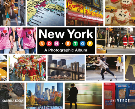 Hardcover New York Non-Stop: A Photographic Album Book