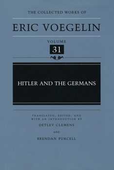 Hardcover Hitler and the Germans (Cw31): Volume 31 Book