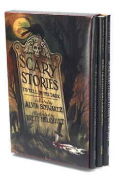 Paperback Scary Stories Box Set: Complete Collection with Brett Helquist Art Book