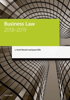 Paperback Business Law 2018-2019 Book