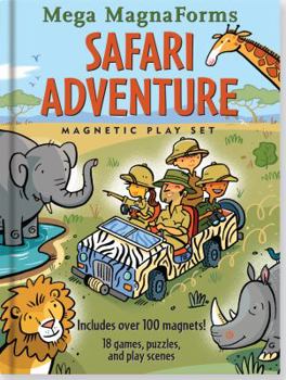 Spiral-bound Safari Adventure Mega MagnaForms: A Magnetic Play Set for Playful Adventurers of All Ages [With Magnetic Board and Over 100 Magnets] Book