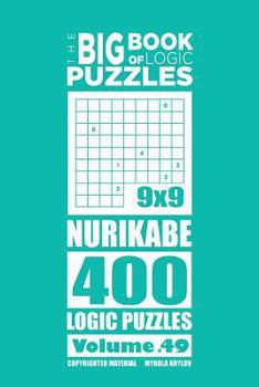 The Big Book of Logic Puzzles - Nurikabe 400 Logic