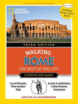 Paperback National Geographic Walking Rome, 3rd Edition Book