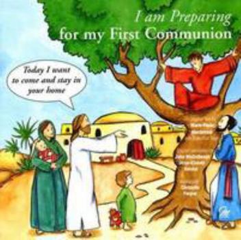 Paperback I Am Preparing for My First Communion Book
