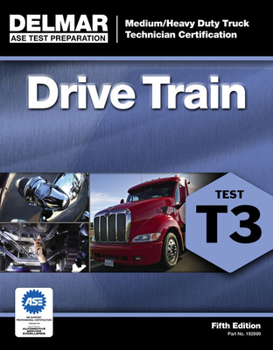 Paperback ASE Test Preparation - T3 Drive Train Book