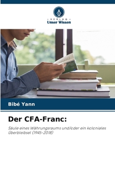Paperback Der CFA-Franc [German] Book