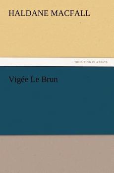 Paperback Vigee Le Brun Book