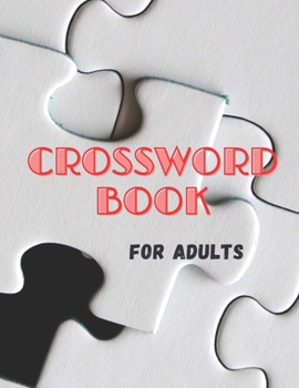 Paperback Crossword for adults: crossword book