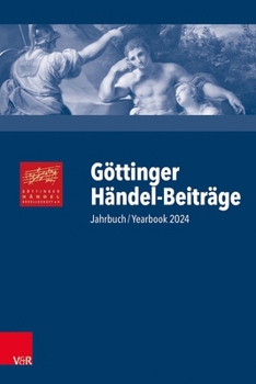 Hardcover Gottinger Handel-Beitrage, Band 25: Jahrbuch/Yearbook 2024 [German] Book