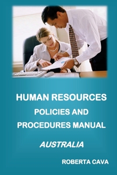 Paperback Human Resources Policies and Procedures Manual - Australia Book