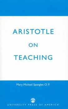 Paperback Aristotle on Teaching Book