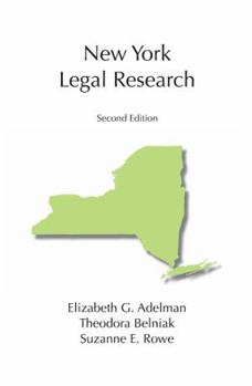 Paperback New York Legal Research Book