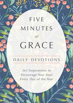 Hardcover Five Minutes of Grace: Daily Devotions Book