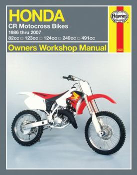 Paperback Haynes Honda CR Motocross Bikes Owners Workshop Manual Book