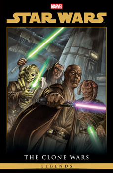 Star Wars Legends: The Clone Wars Omnibus Vol. 1 Jan Duursema Cover