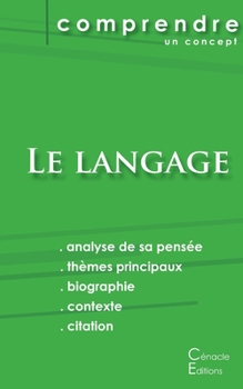 Paperback Bac philo: Le Langage: La pensée des plus grands philosophes autour d'un thème [French] Book