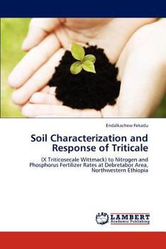 Paperback Soil Characterization and Response of Triticale Book