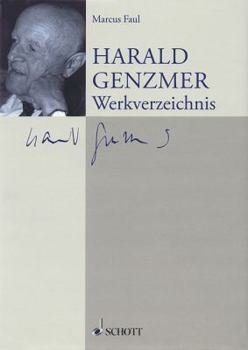 Hardcover Harald Genzmer: Werkverzeichnis: German Text Book
