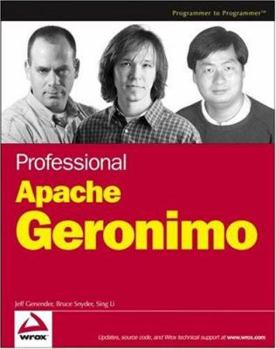 Paperback Professional Apache Geronimo Book