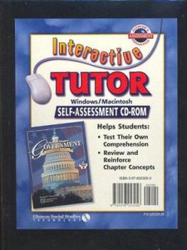 Misc. United States Government Democracy in Action, Interactive Tutor: Self-Assessment Software CD-ROM, Windows/Macintosh Book