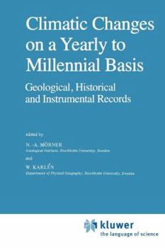 Paperback Climatic Changes on a Yearly to Millennial Basis: Geological, Historical and Instrumental Records Book